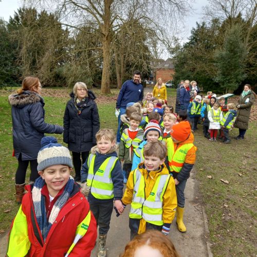Year 1 walk to Rookery Court